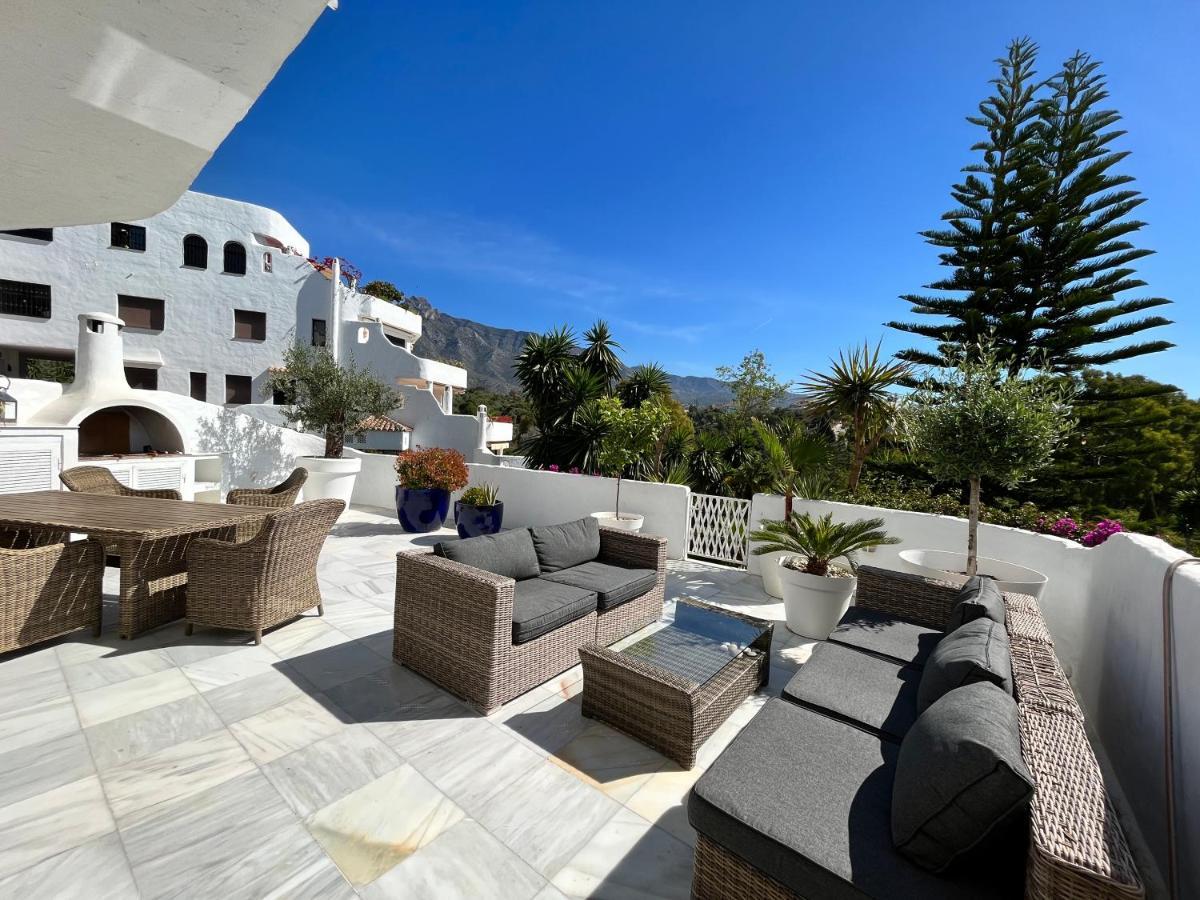 شقة Superb Townhouse In Golden Mile ماربيا المظهر الخارجي الصورة